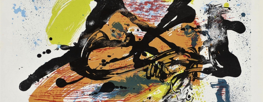 Asger Jorn - Nostalgie sans espoir, 1958. Litografi. Edition 30