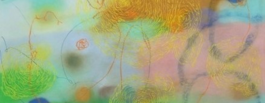 Eva hrling - Uden titel, 1993. Pastel p papir